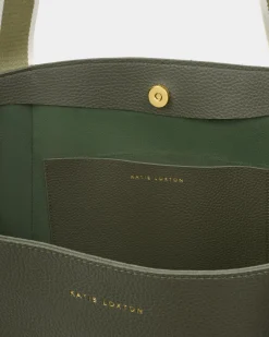 Katie Loxton Hallie Tote Bag Khaki Discount