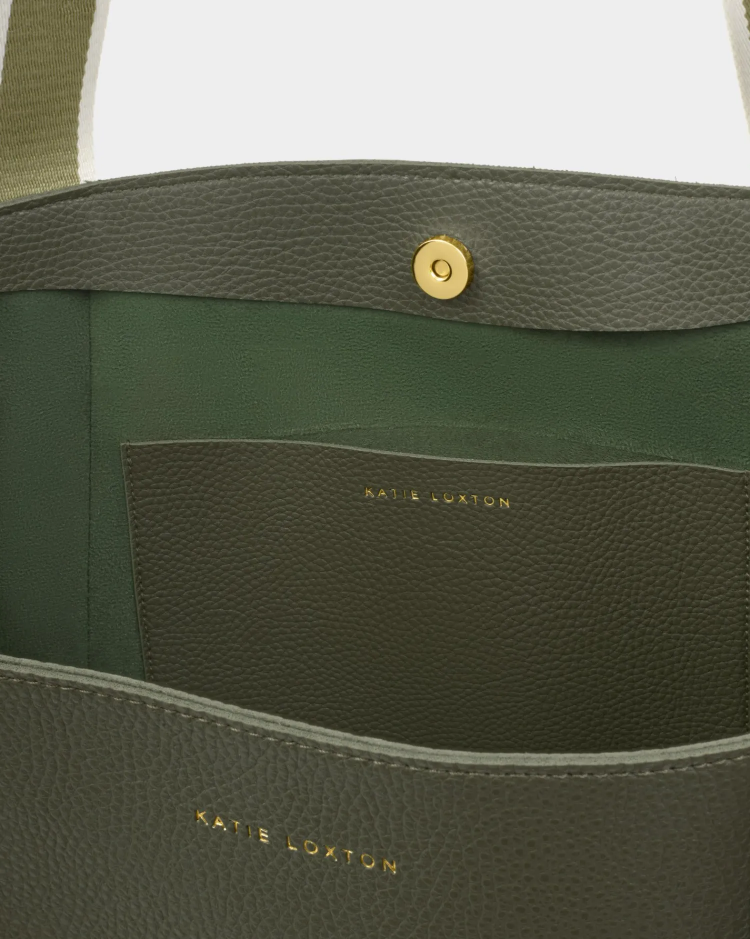 Katie Loxton Hallie Tote Bag Khaki Discount
