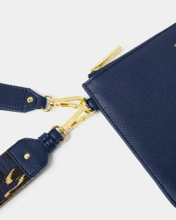 Katie Loxton Hallie Wristlet Pouch Midnight Blue