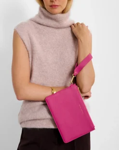Katie Loxton Hallie Wristlet Pouch Fuchsia Online