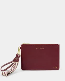 Katie Loxton Hallie Wristlet Pouch Cherry Discount