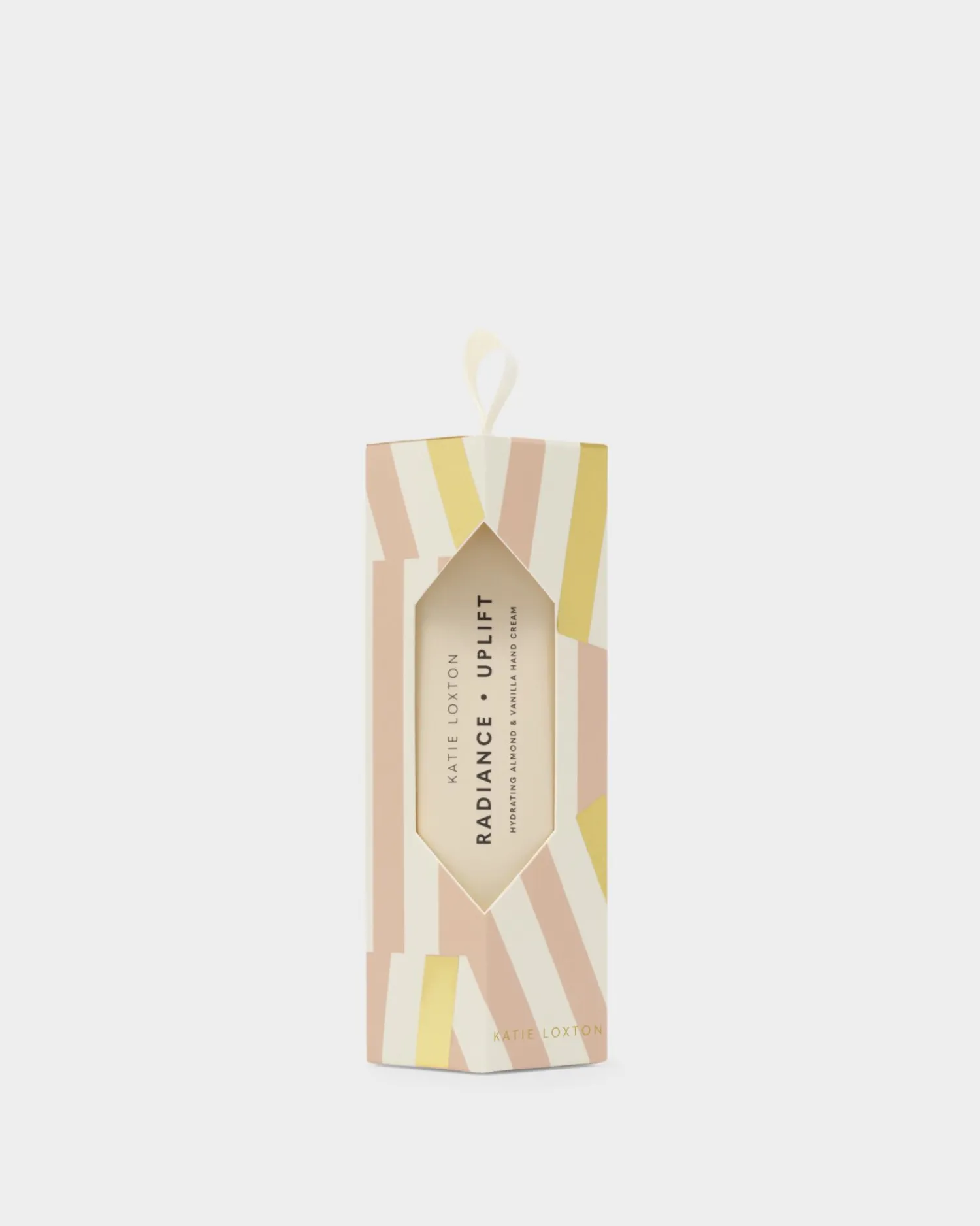 Katie Loxton Hand Cream Gift Box 'Radiance' Pink Stripe