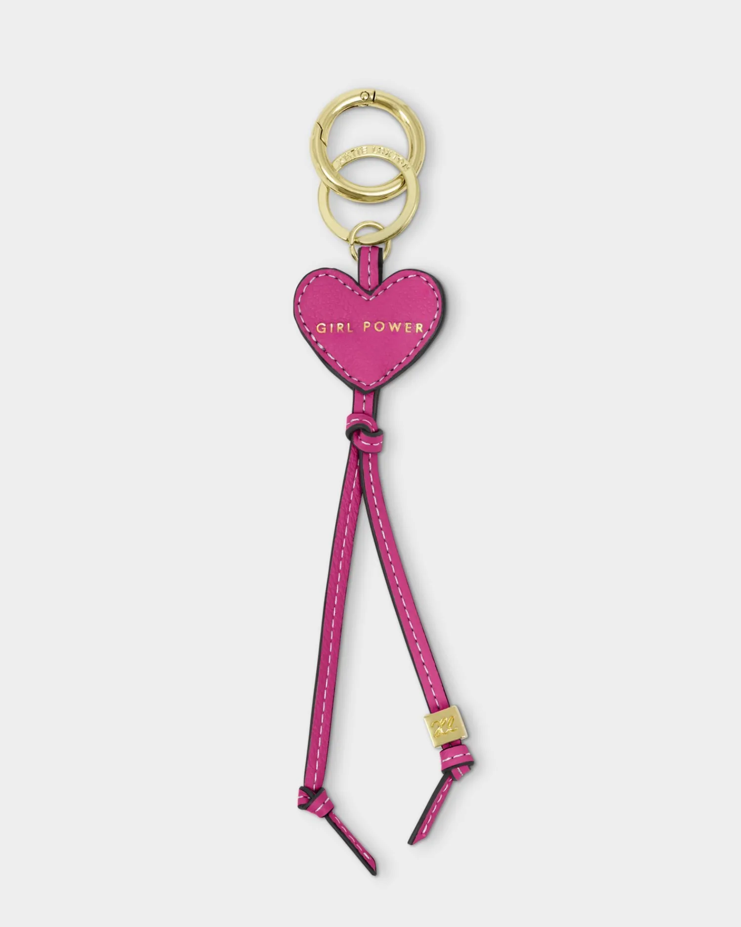Katie Loxton Heart Bag Charm Keyring Girl Power Sale