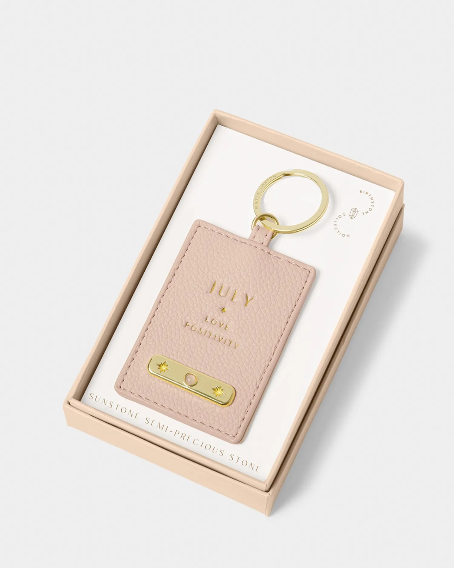 Katie Loxton ' Birthstone Keyring July Discount