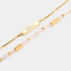 Katie Loxton ' Waterproof Gold Birthstone Bracelet July Online