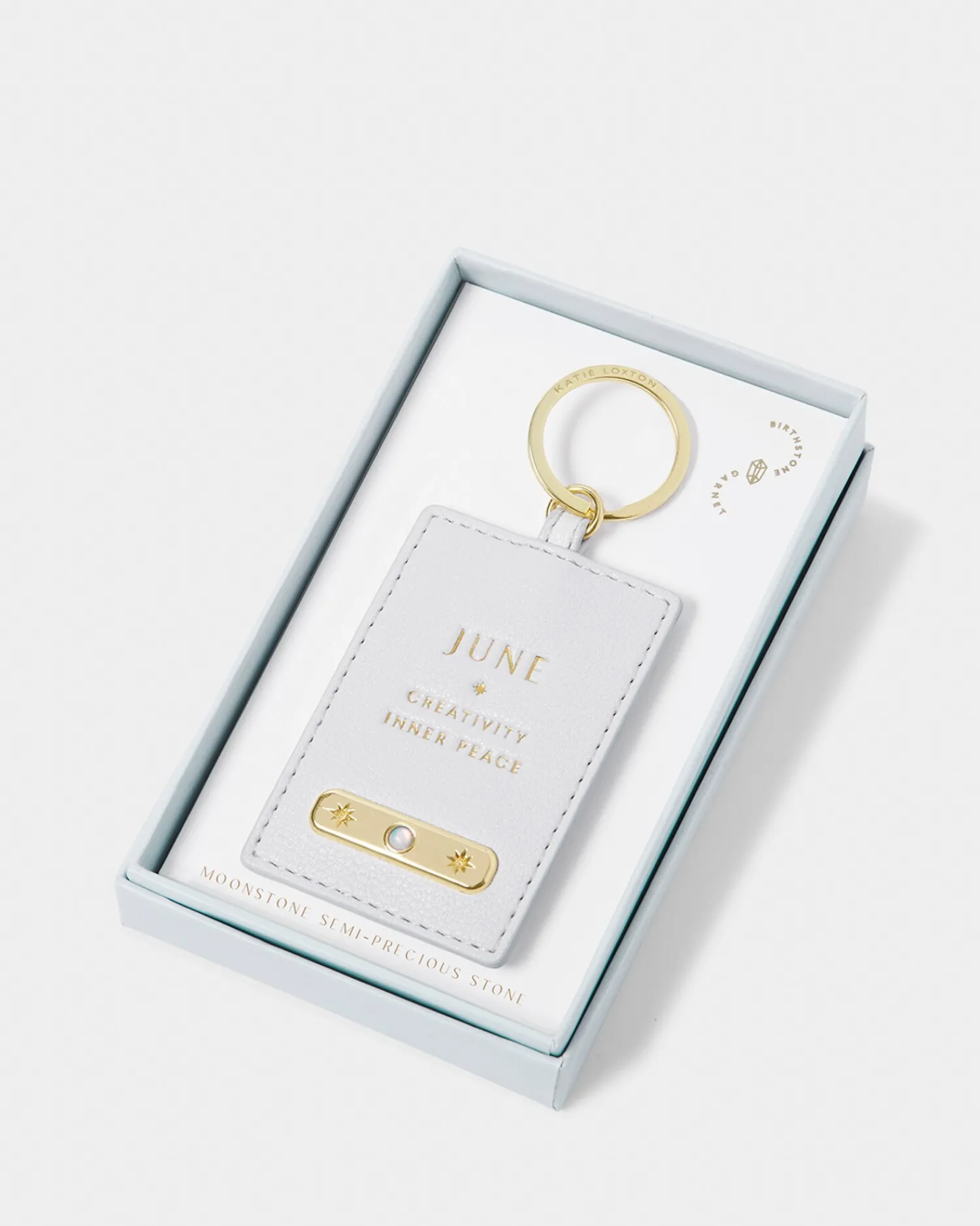 Katie Loxton ' Birthstone Keyring June Outlet