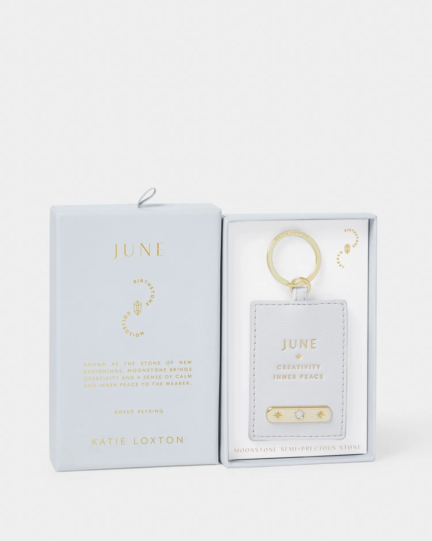 Katie Loxton ' Birthstone Keyring June Outlet