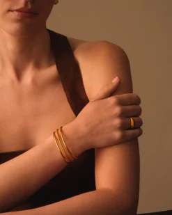Katie Loxton Laia Waterproof Gold Bangle Sale