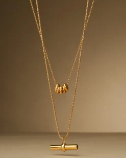 Katie Loxton Laia Waterproof Gold Necklace New