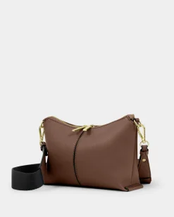 Katie Loxton Laila Crossbody Bag Dark Chocolate Online