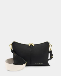 Katie Loxton Laila Crossbody Bag Black Clearance