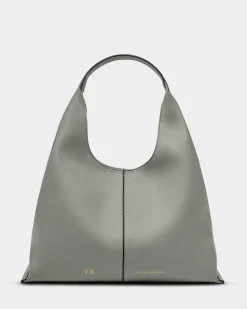 Katie Loxton Laila Shoulder Bag Graphite Green New