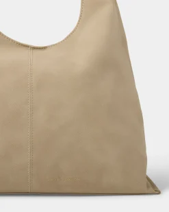 Katie Loxton Laila Suedette Shoulder Bag Light Taupe