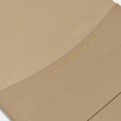 Katie Loxton Laptop Sleeve 'Do Everything With Love' in Light Taupe Discount