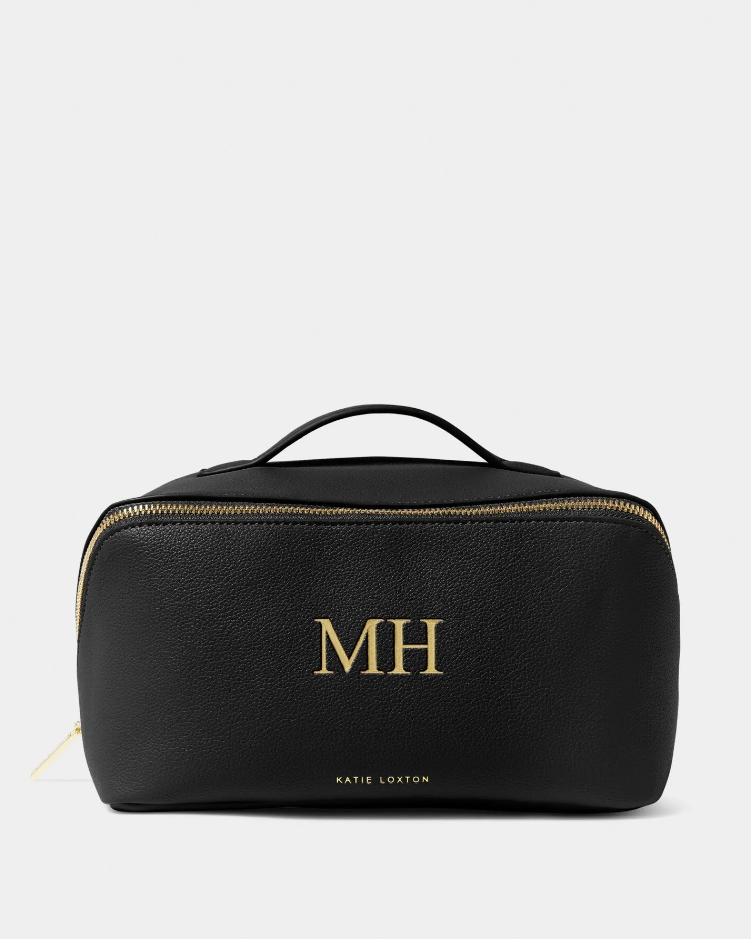 Katie Loxton Large Make Up & Wash Bag Black Clearance