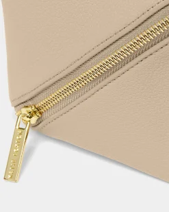 Katie Loxton Large Make Up & Wash Bag Light Taupe Outlet