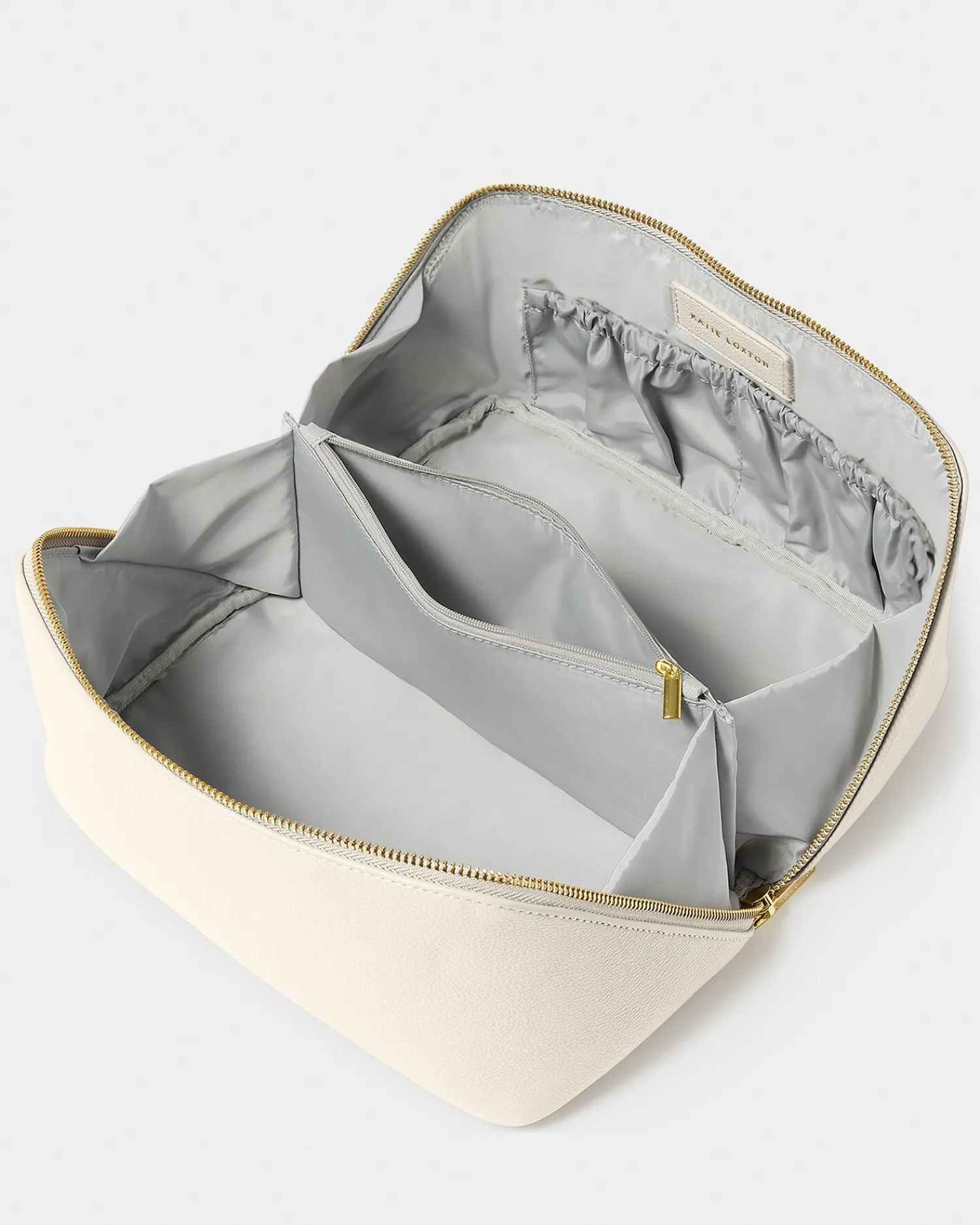 Katie Loxton Large Make Up & Wash Bag Off White Clearance