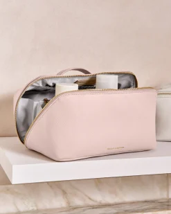 Katie Loxton Large Make Up & Wash Bag Dusty Pink Discount