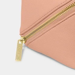 Katie Loxton Large Make Up And Wash Bag 'Love You Mum' Peony Blush New