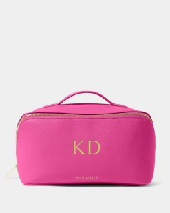 Katie Loxton Large Make Up And Wash Bag Magenta Online