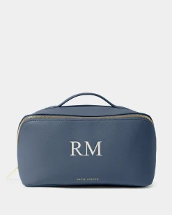 Katie Loxton Large Make Up And Wash Bag Navy Online