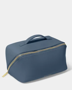 Katie Loxton Large Make Up And Wash Bag Navy Online