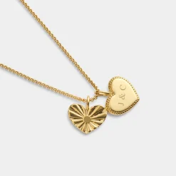 Katie Loxton ' Waterproof Gold Charm Necklace Love Above All