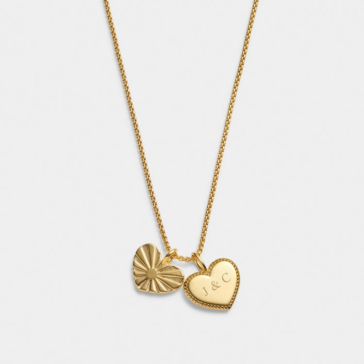 Katie Loxton ' Waterproof Gold Charm Necklace Love Above All