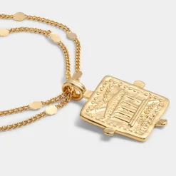 Katie Loxton Luck' Waterproof Gold Antique Coin Bracelet Discount