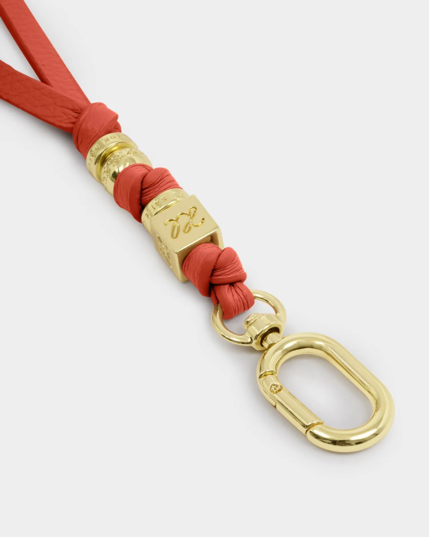 Katie Loxton Lyla Bag Charm Keyring Deep Orange Sale
