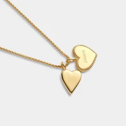 Katie Loxton ' Waterproof Gold Bridal Charm Necklace Maid Of Honour Outlet