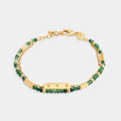 Katie Loxton ' Waterproof Gold Birthstone Bracelet May Best