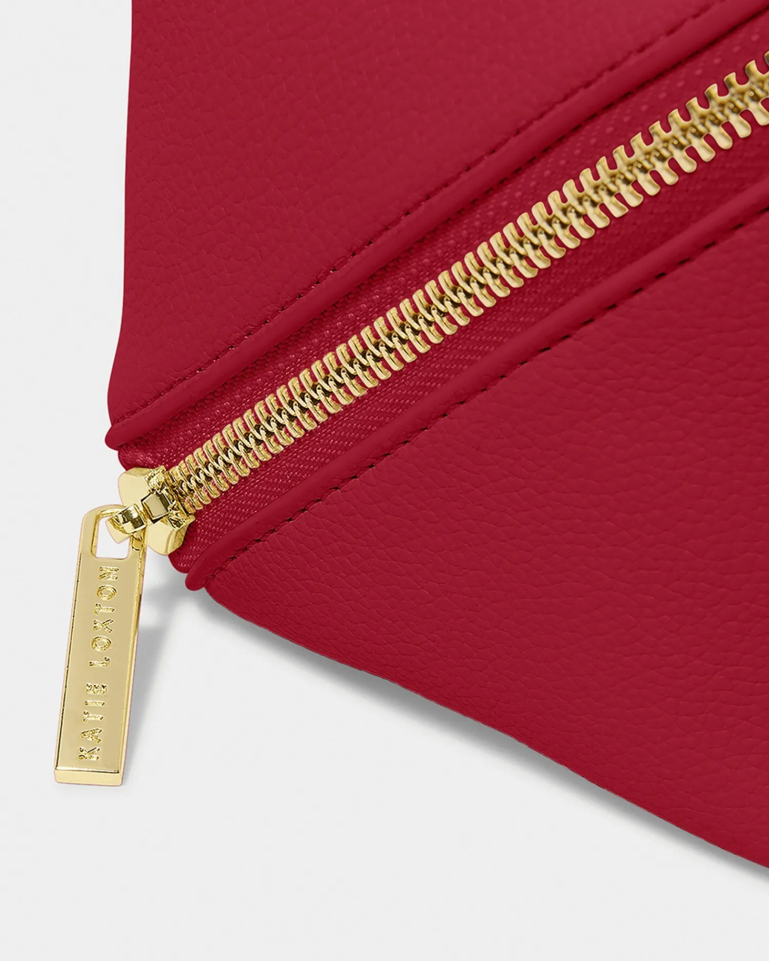 Katie Loxton Medium Make Up & Wash Bag Garnet Red Clearance