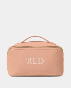Katie Loxton Medium Make Up And Wash Bag 'Love You Mum' Peony Blush Best
