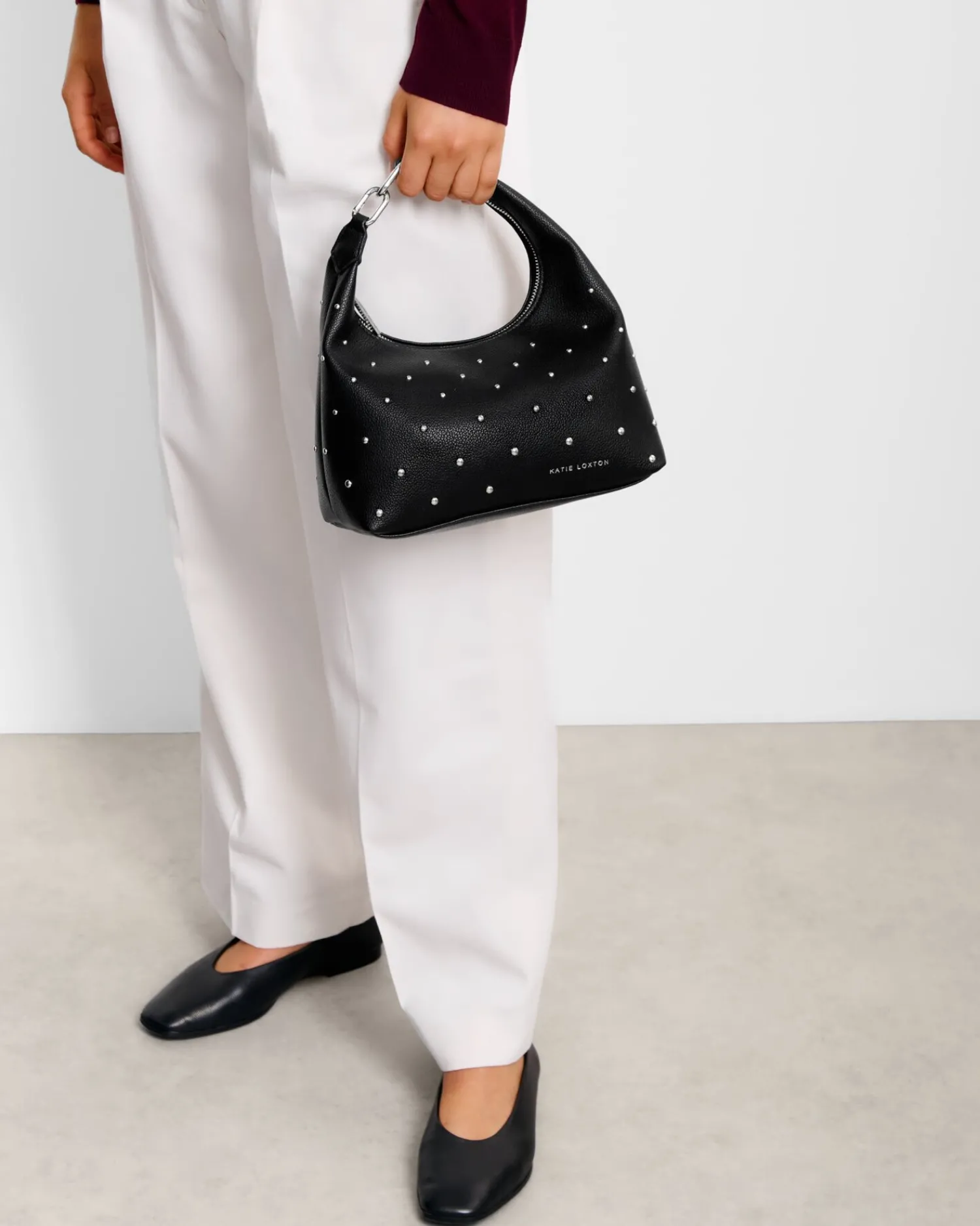 Katie Loxton Meela Studded Multiway Bag Black Hot