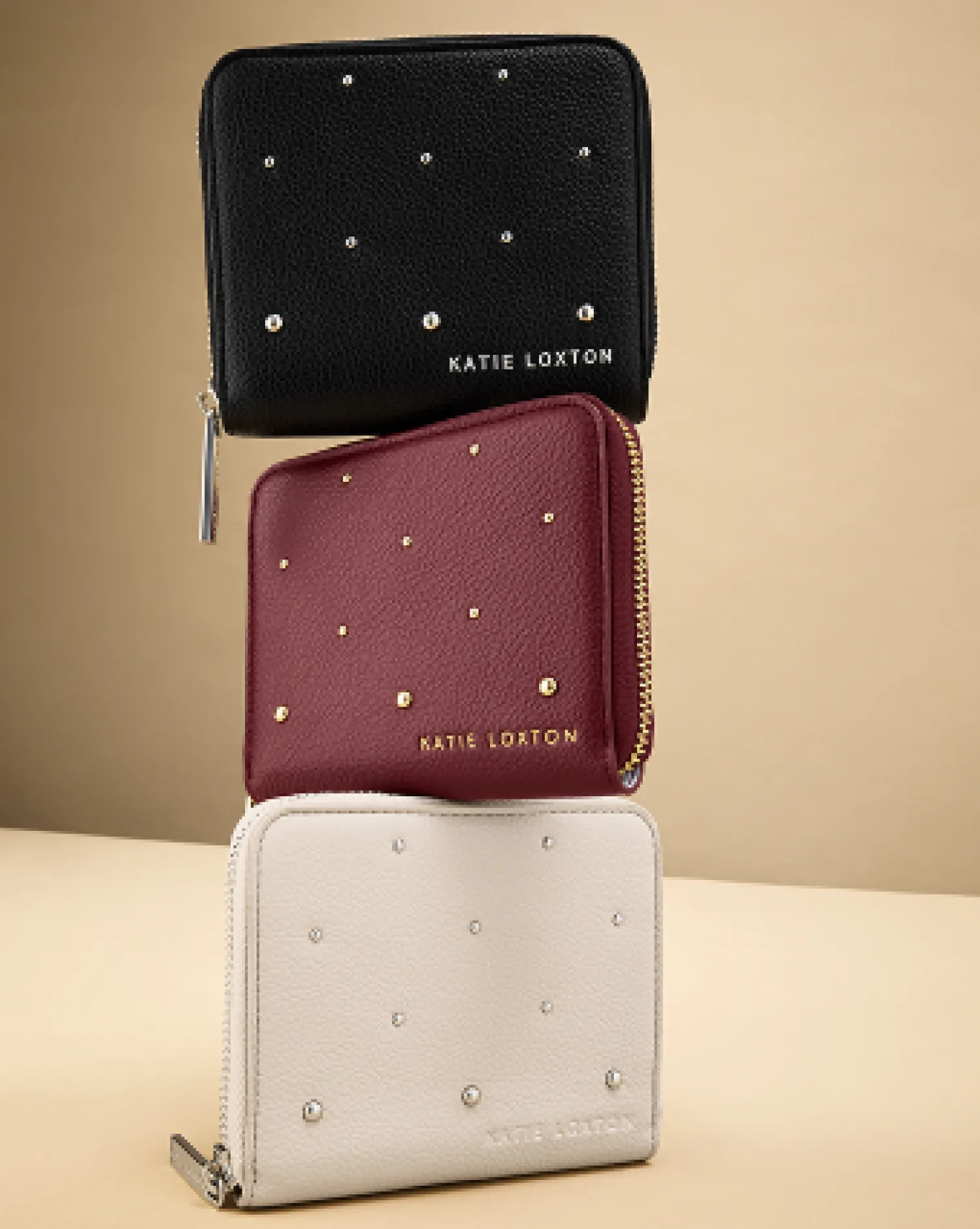 Katie Loxton Meela Studded Purse Black Outlet