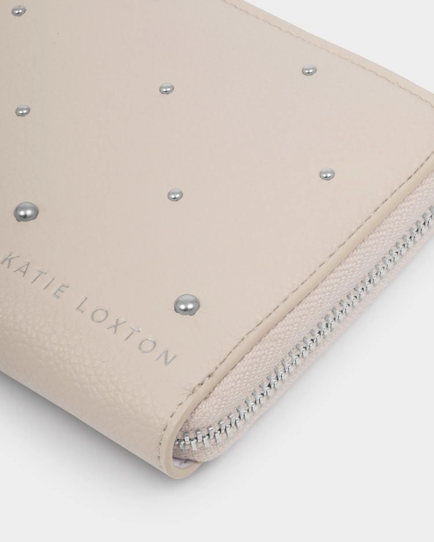 Katie Loxton Meela Studded Purse Oyster New