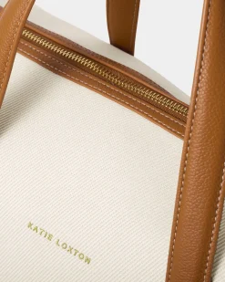 Katie Loxton Milan Cabin Bag Cognac