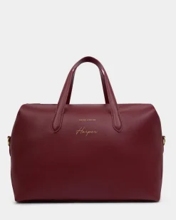 Katie Loxton Milan Cabin Bag Cherry Best