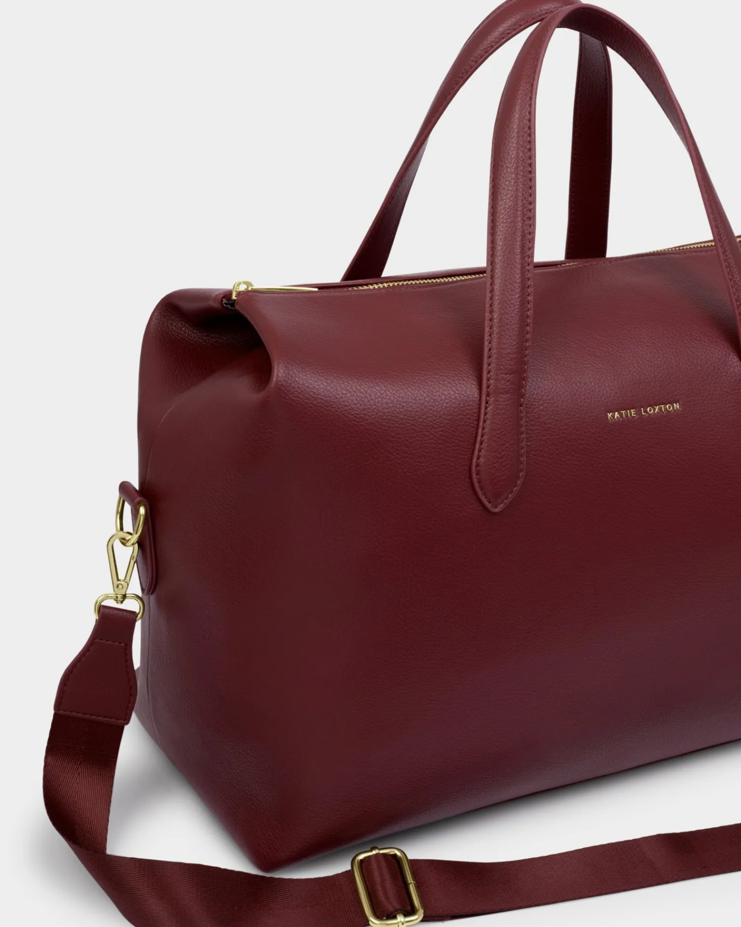 Katie Loxton Milan Cabin Bag Cherry Best