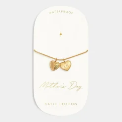 Katie Loxton Mother's Day Waterproof Gold Charm Bracelet Outlet