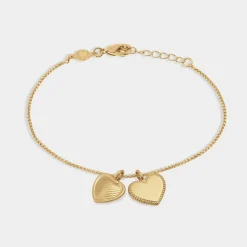 Katie Loxton Mother's Day Waterproof Gold Charm Bracelet Outlet