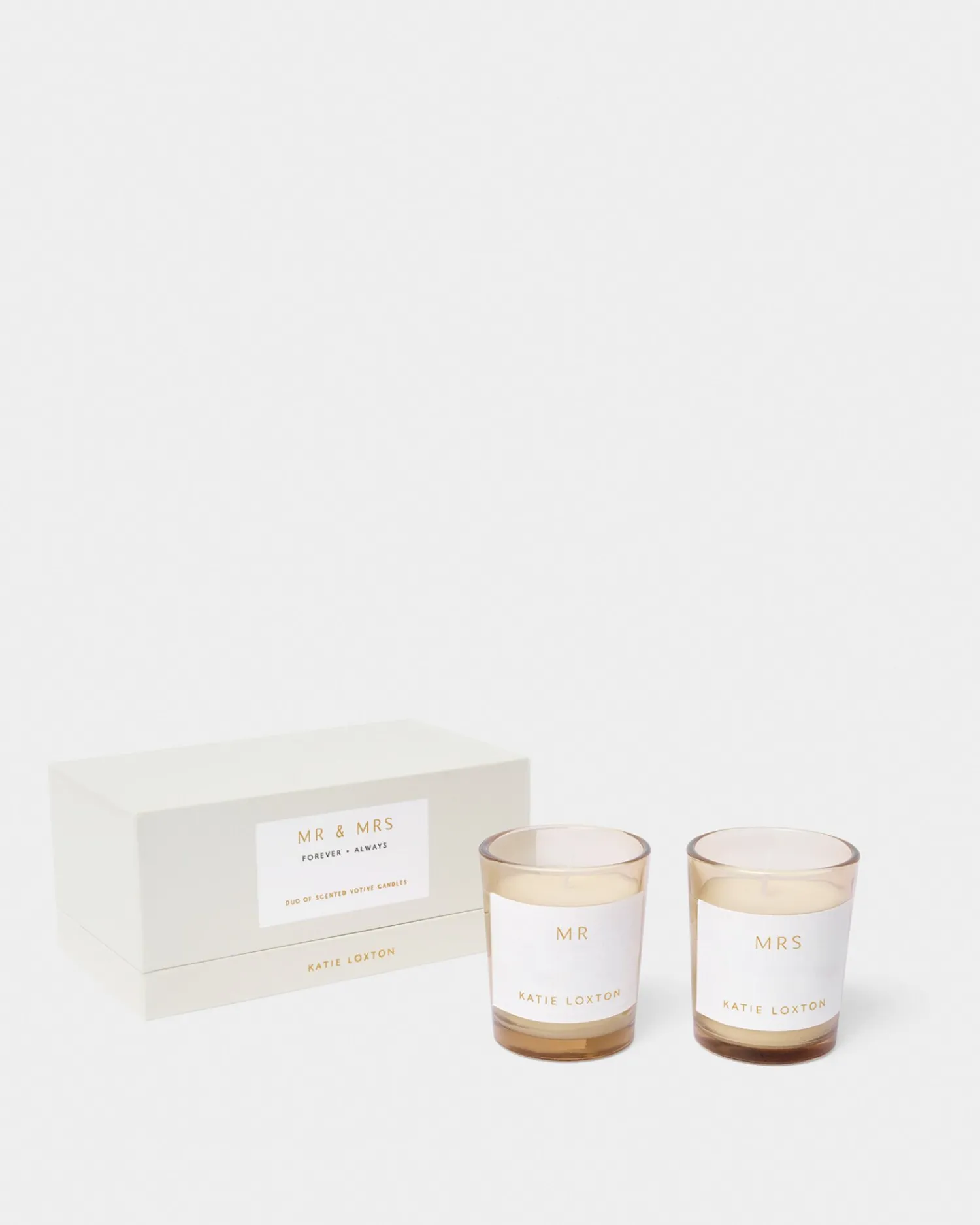 Katie Loxton Mr & Mrs' Duo Votive Set Sale