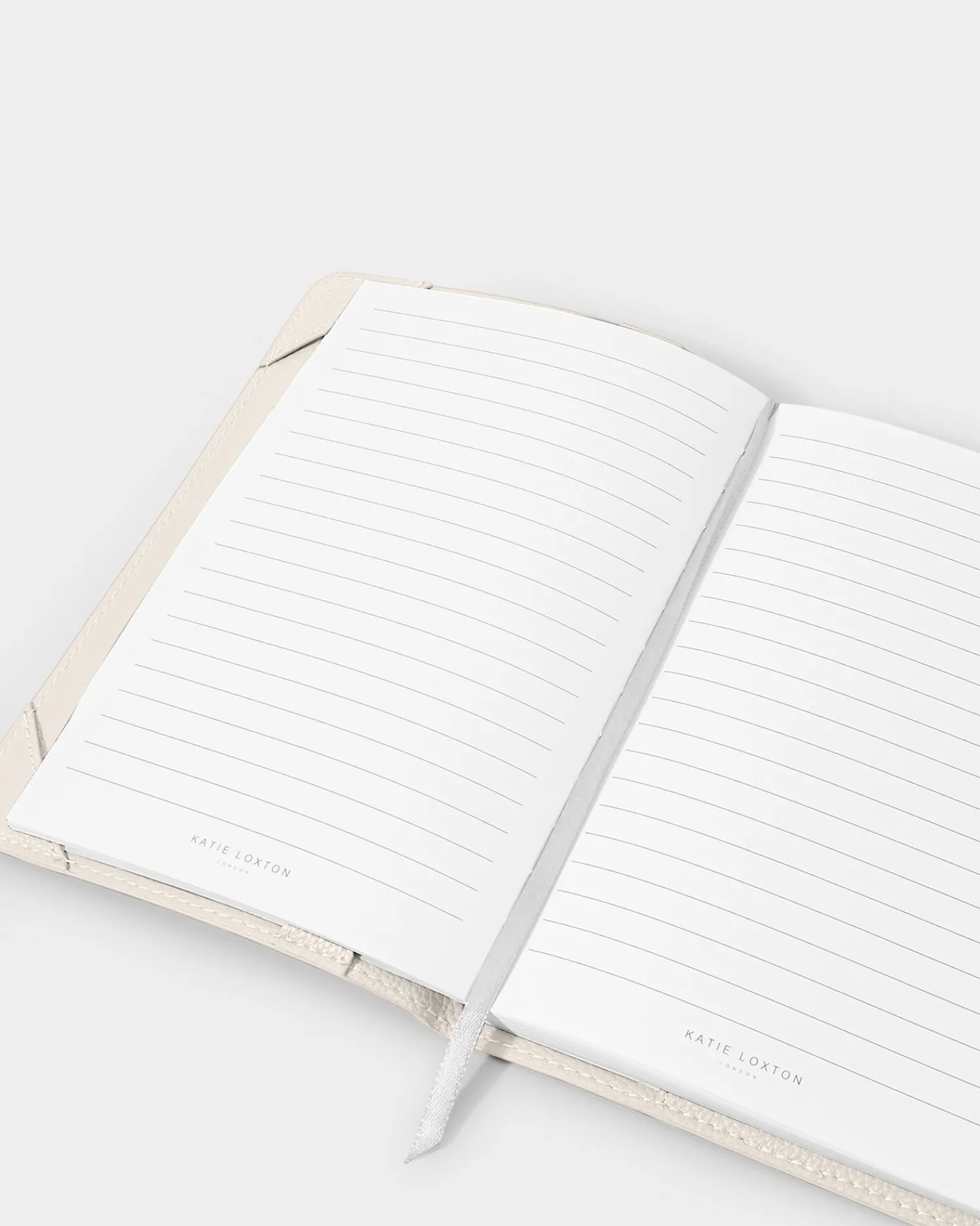 Katie Loxton Notebook Cover and A5 Lined Notepad 'Love Forever Always' Off White Hot