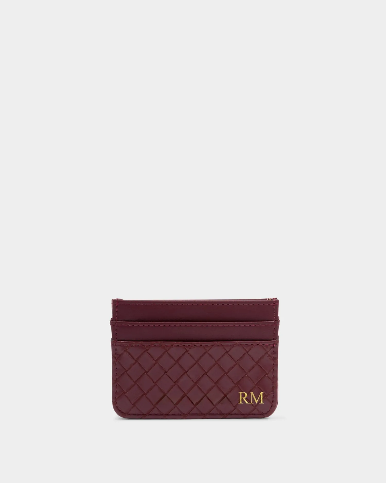 Katie Loxton Nova Woven Texture Card Holder Cherry Online