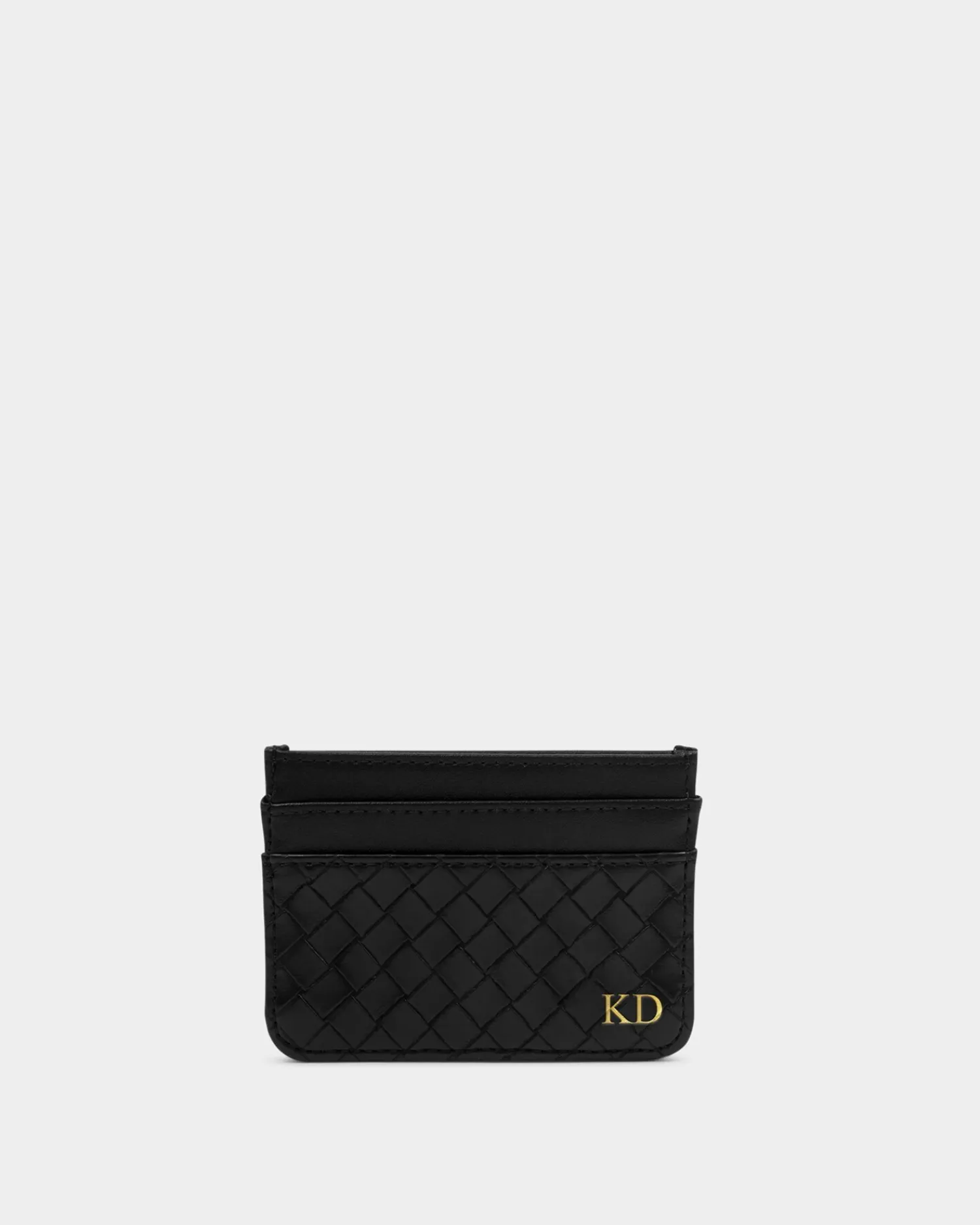 Katie Loxton Nova Woven Texture Card Holder Black Online