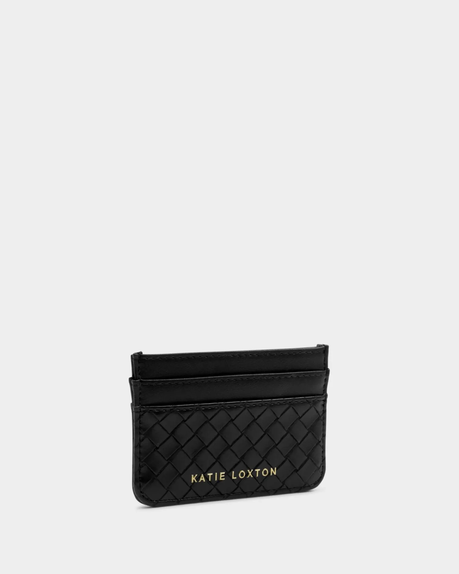Katie Loxton Nova Woven Texture Card Holder Black Online