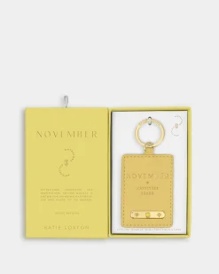 Katie Loxton ' Birthstone Keyring November Online