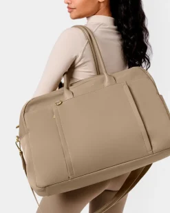 Katie Loxton Nylon-Luxe Everyday Holdall Taupe