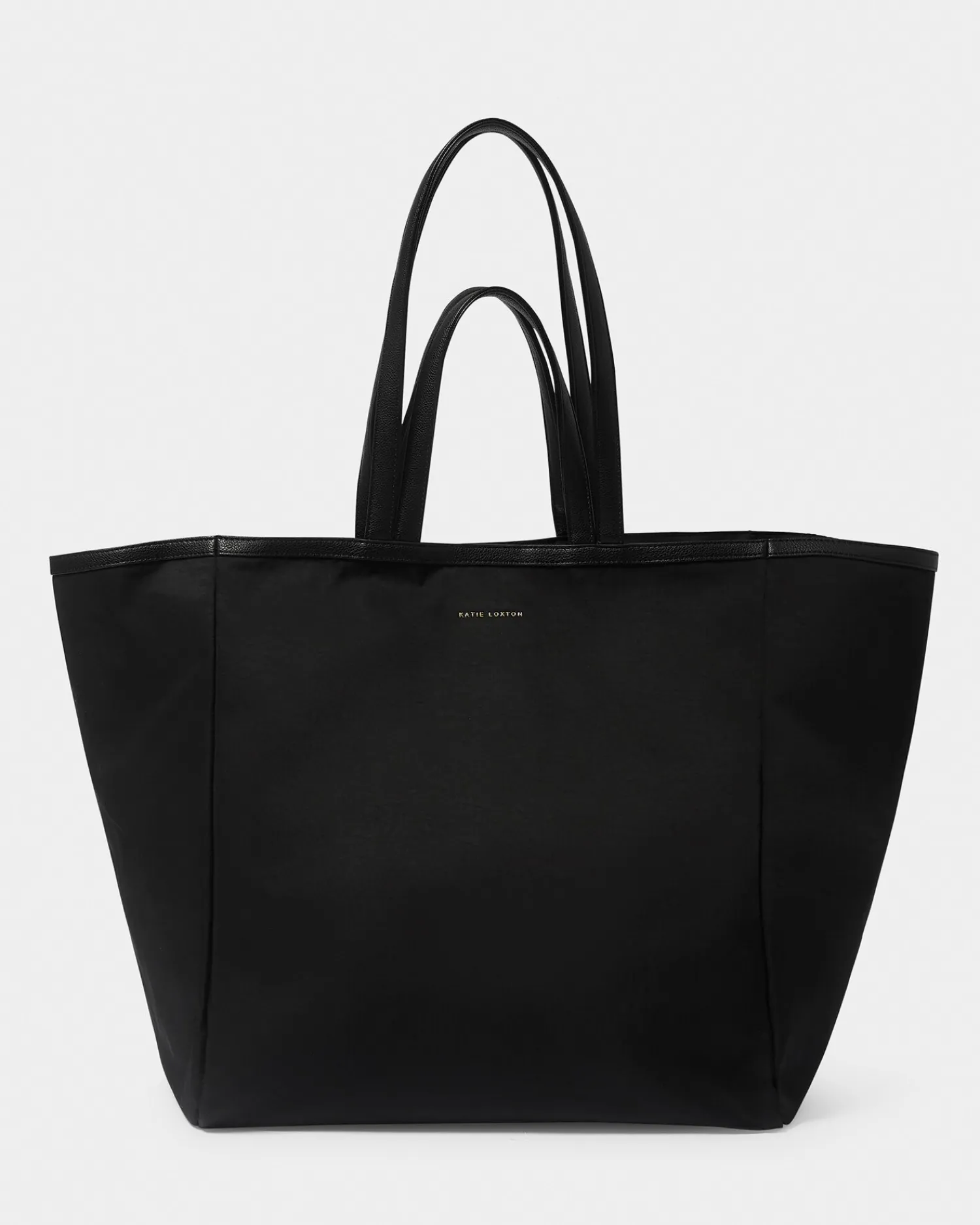 Katie Loxton Nylon-Luxe Oversized Tote Bag Black Best